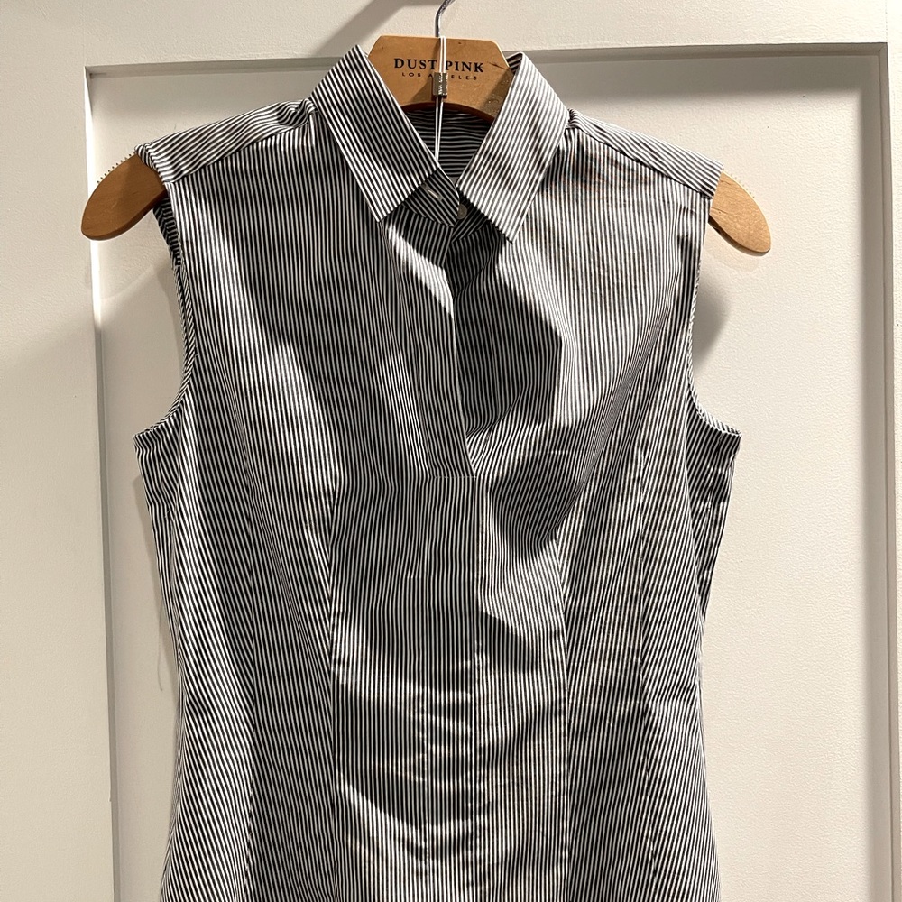 Women’s pinstripe Hugo boss tank top blouse